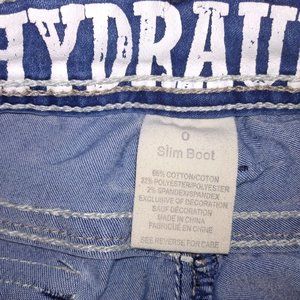 Hydraulic slimboot jeans